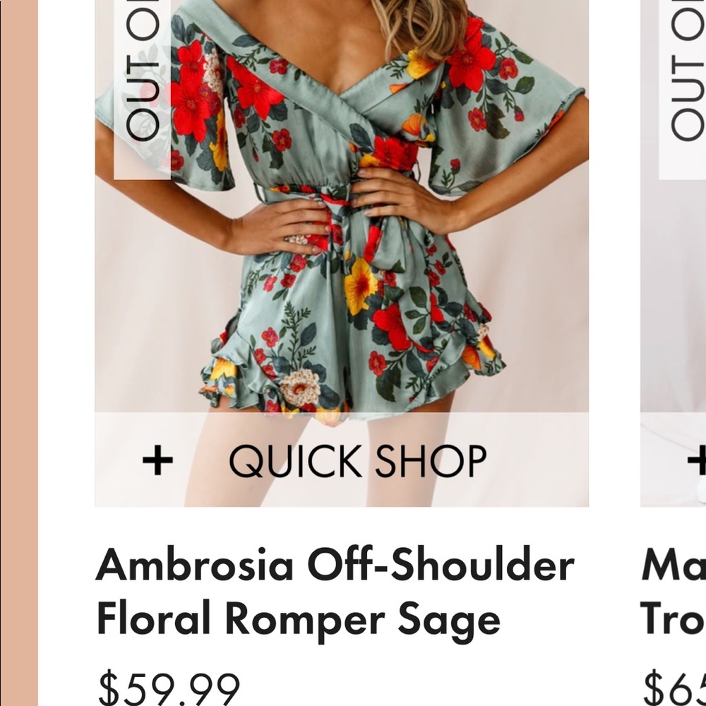 Selfie Leslie ambrosia romper